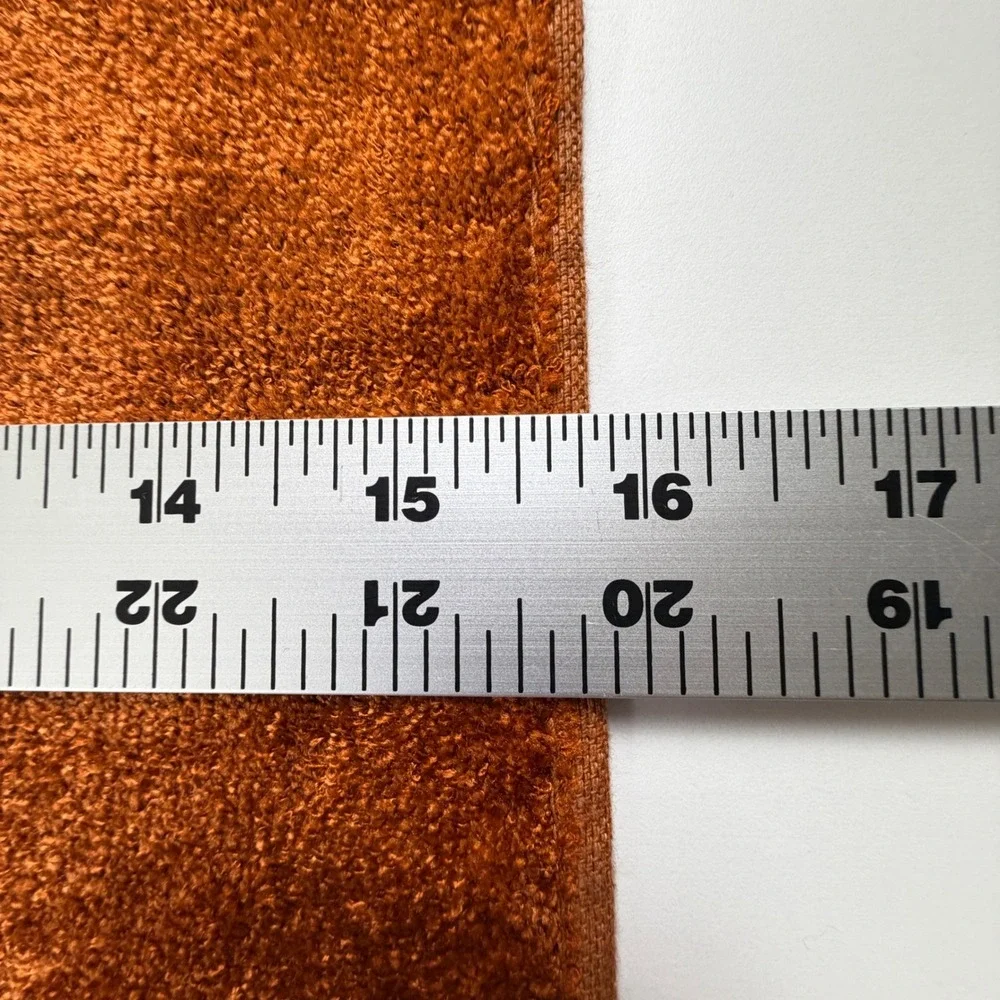 Vintage Cannon Royal Family Hand Towel Orange Rust MCM Cotton
